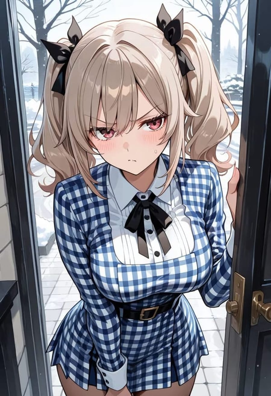 Yuki, Tsundere waifu